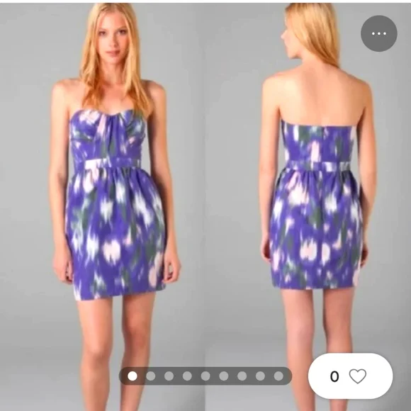 Shoshanna | Dresses | Shoshanna Strapless Mini Dress Purple Green White Watercolor Silk Blend Size | Poshmark Shoshanna | Dresses | Shoshanna Strapless Mini Dress Purple Green White Watercolor Silk Blend Size | Poshmark
